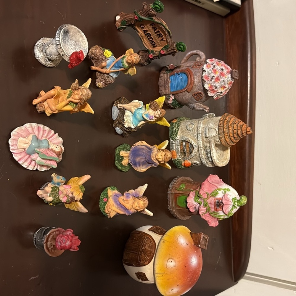 Fairy Garden Lot of 14 Pieces - Picture 6 of 6